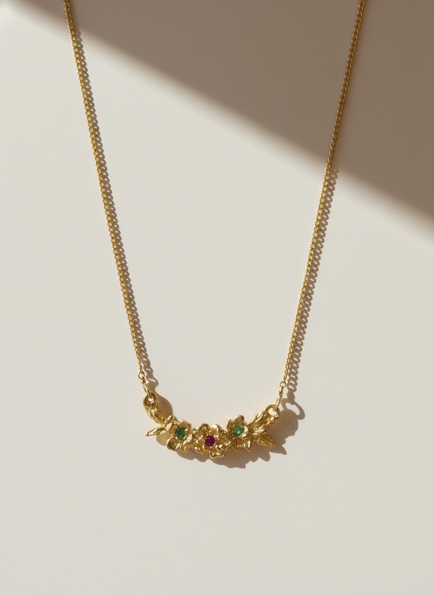 Floral Necklace view 4